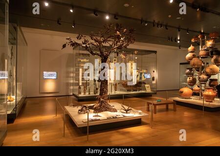Tree of Life Sculpture, il British Museum, Londra UK Foto Stock