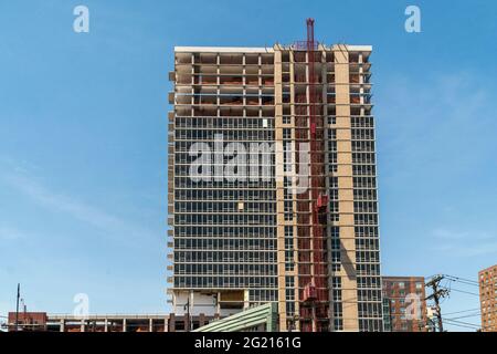 Jersey City, Stati Uniti. 05 giugno 2021. Sviluppo a Jersey City, NJ Sabato 5 Giugno 2021. (Foto di Richard B. Levine) Credit: Sipa USA/Alamy Live News Foto Stock