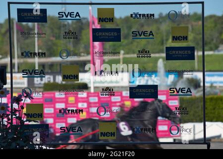 210530 - evento di trotting Elitloppet sul circuito di Solvalla a Stoccolma, Svezia. Foto di alta qualità Foto Stock