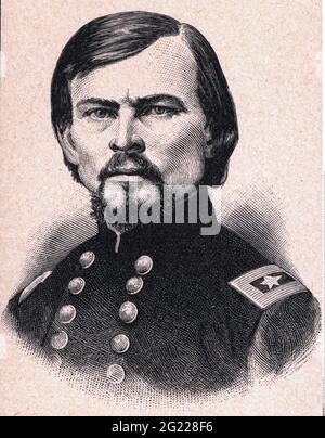 Sigel, Franz, 18.11.1824 - 21. 8.1902, il generale tedesco e autore / scrittore, ritratto, IL DIRITTO D'AUTORE DELL'ARTISTA NON DEVE ESSERE CANCELLATO Foto Stock