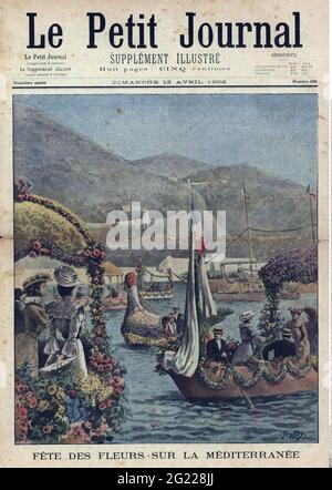 Stampa / media, riviste, 'le Petit Journal', volume 13, numero 595, Supplemento illustrato, titolo, INFORMAZIONI-DI-AUTORIZZAZIONE-DIRITTI-AGGIUNTIVI-NON-DISPONIBILI Foto Stock