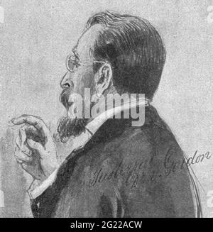 giustizia, cause legali, Moltke contro Harden, consigliere di giustizia Adolf von Gordon, DIRITTI-AGGIUNTIVI-AUTORIZZAZIONE-INFO-NON-DISPONIBILE Foto Stock