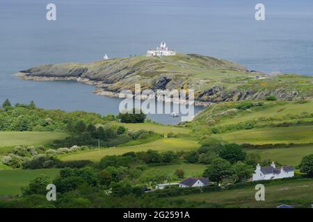 Faro di Point Lynas, Anglesey. Foto Stock