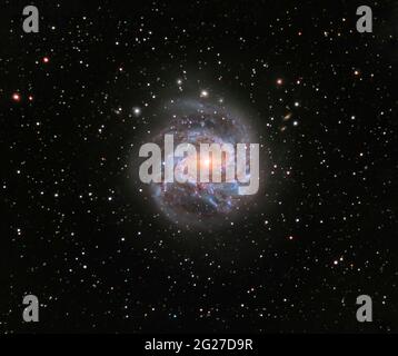 Messier 83, Southern girandola di Galaxy. Foto Stock