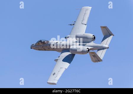 Un U.S. Air Force A-10 Thunderbolt II. Foto Stock