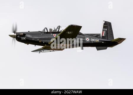 Un reale Air Force T-6 Texan. Foto Stock