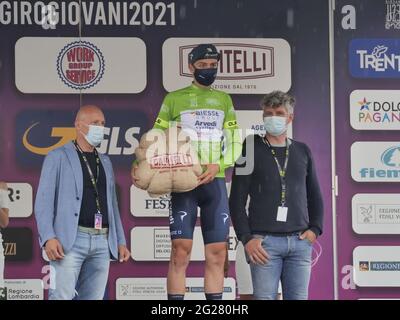 Giro d'Italia under 23 sei tappe a San Pellegrino Terme, Lombardia, Italia Foto Stock