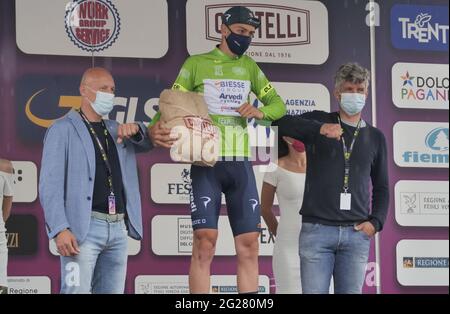 Giro d'Italia under 23 sei tappe a San Pellegrino Terme, Lombardia, Italia Foto Stock