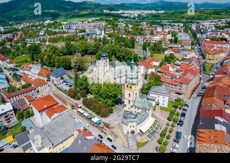 Città di Banska Bystrica, Slovacchia Foto Stock