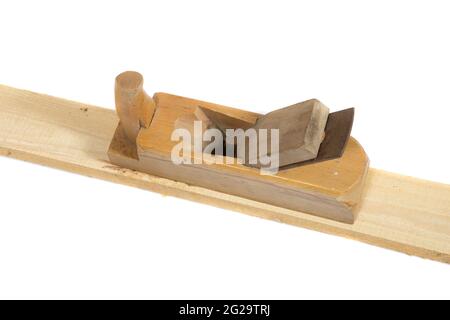 Piallatrice per legno retrò Foto Stock