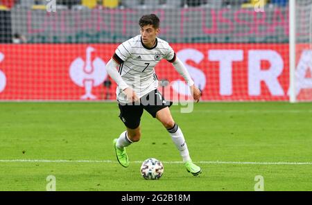 Test match per Euro 2020, Merkur-Spiel-Arena Düsseldorf: Germania - Lettonia 7:1; Kai Havertz (GER). Foto Stock