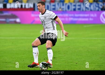 Test match per Euro 2020, Merkur-Spiel-Arena Düsseldorf: Germania - Lettonia 7:1; Robin Gosens (GER). Foto Stock