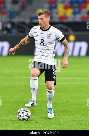 Test match per Euro 2020, Merkur-Spiel-Arena Düsseldorf: Germania - Lettonia 7:1; toni Kroos (GER). Foto Stock