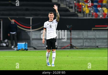 Test match per Euro 2020, Merkur-Spiel-Arena Düsseldorf: Germania - Lettonia 7:1; toni Kroos (GER). Foto Stock