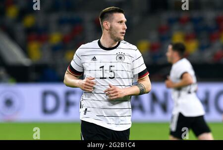 Test match per Euro 2020, Merkur-Spiel-Arena Düsseldorf: Germania - Lettonia 7:1; Niklas Süle (GER). Foto Stock