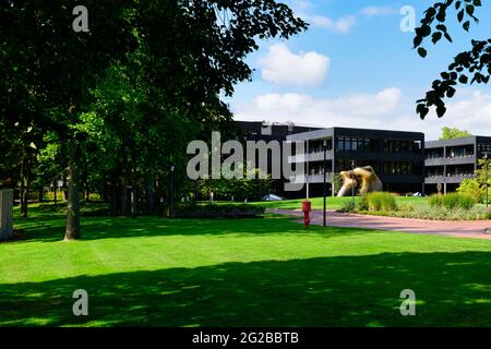 Uno sguardo alla Cancelleria federale di Bonn Foto Stock