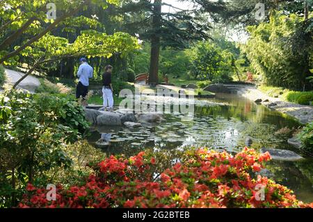 FRANCIA. BOULOGNE (92) ALBERT KAHN JAPANESE GARDEN Foto Stock