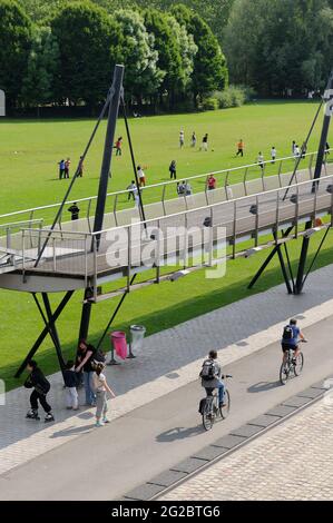 FRANCIA. PARIGI (75) 19 TH ARR. PARCO LA VILLETTE Foto Stock