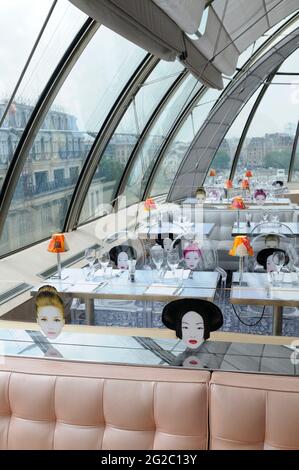 FRANCIA. PARIGI (75) 1ER ARR. LES HALLES (VICINO AL LOUVRE). BAR-RISTORANTE LE KONG Foto Stock