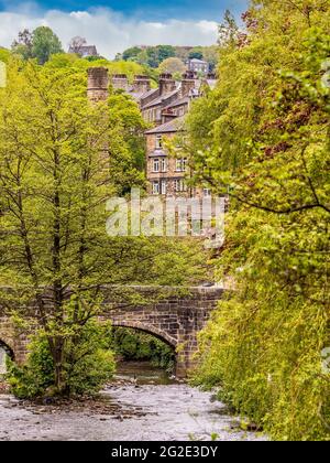 Hebden Bridge, West Yorkshire, Regno Unito Foto Stock