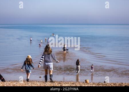 Whitstable - Kent - fotografia locale Foto Stock