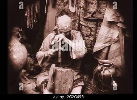 Vintage ancora della vita antica di Babilonia dal film dei primi anni del 1900 Intollerance Foto Stock