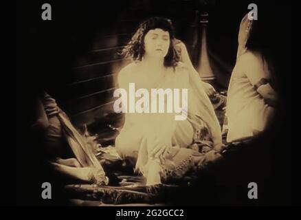 Vintage ancora della vita antica di Babilonia dal film dei primi anni del 1900 Intollerance Foto Stock