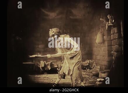 Vintage ancora della vita antica di Babilonia dal film dei primi anni del 1900 Intollerance Foto Stock