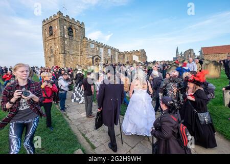 Whitby Goth Weekend Foto Stock