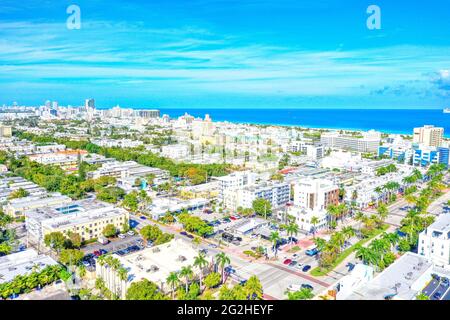 Hollywood Beach Florida, Stati Uniti Foto Stock