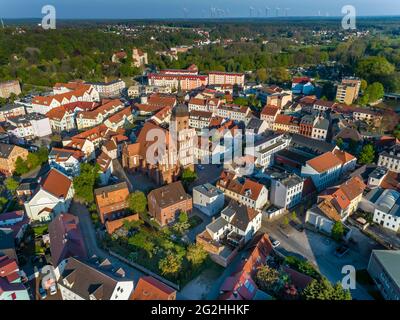 Regione energetica Lausitz: Spremberg Foto Stock