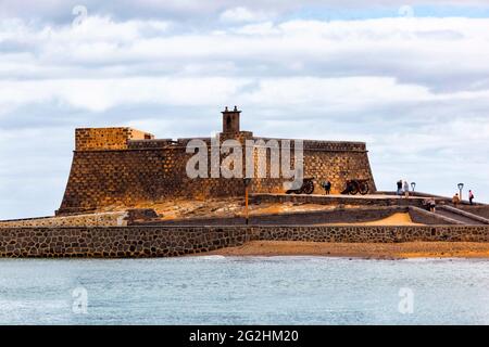 Castillo de San Jose in Arrecife, Lanzarote Foto Stock
