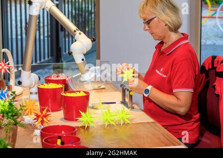 Moravian Avvento stelle per oltre 160 anni Foto Stock