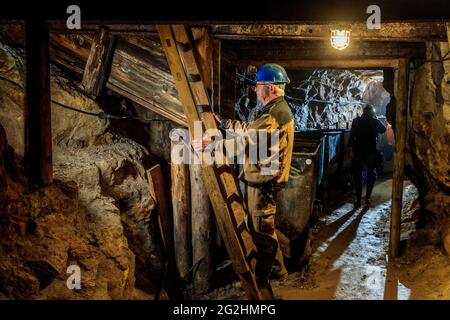 Nell'estate del 2019, le montagne ore hanno ricevuto il titolo di Patrimonio dell'Umanità dell'UNESCO - il paesaggio culturale e minerario delle montagne ore Foto Stock