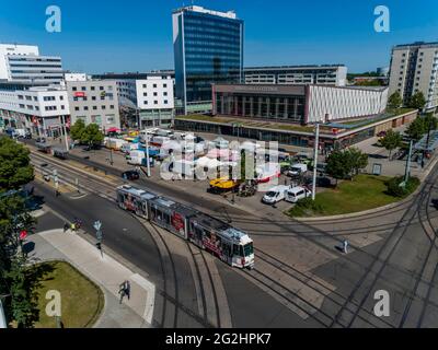 Cottbus municipio Foto Stock