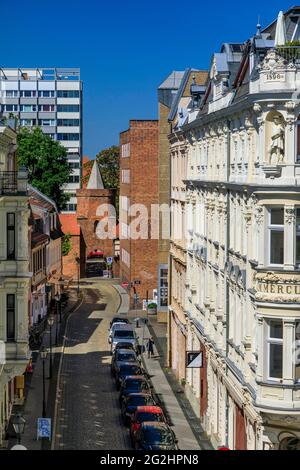 Porta Linden a Cottbus Foto Stock