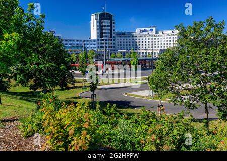 Cottbus: Nuovo centro di trasporto nel sud del Brandeburgo Foto Stock