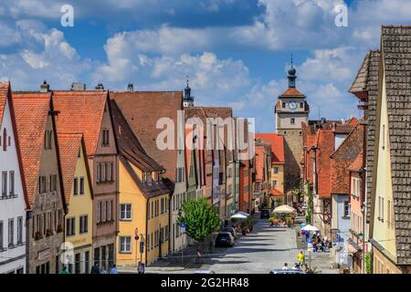 Rothenburg ob der Tauber Foto Stock