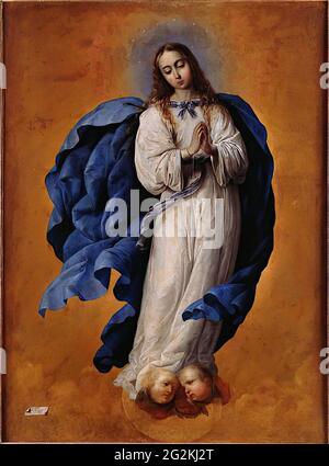 Francisco De Zurbarán - Immacolata Concezione Foto Stock