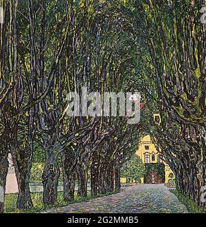 Gustav Klimt - Avenue Schloss Kammer Park 1912 Foto Stock