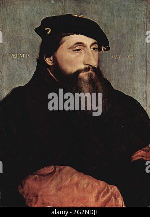 Hans Holbein il giovane - Duca Anton buona Lorena 1543 Foto Stock