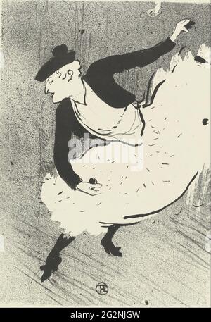 Henri de Toulouse-Lautrec - Edmée Lescot Foto Stock