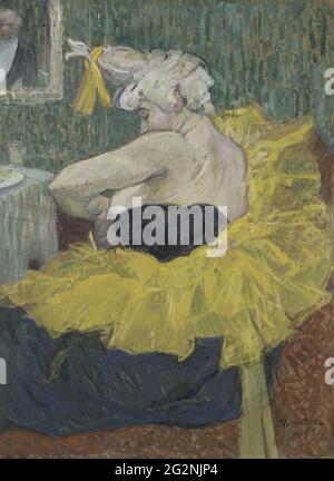 Henri de Toulouse-Lautrec - il Clown Cha-U-Kao Foto Stock