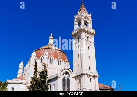 La Chiesa di San Manuel y San Benito, Iglesia de San Manuel y San Benito, è una chiesa cattolica situata a Madrid, uno degli edifici più conosciuti Foto Stock