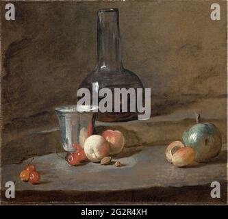 Jean Baptiste Simeon Chardin - il calice d'Argento Foto Stock