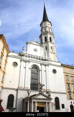 Chiesa di San Michele, Vienna, Austria Foto Stock