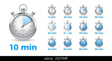 timer da 2 minuti, cronometro o icona del conto alla rovescia. Misura del  tempo. Icona Chronometr. Illustrazione vettoriale in stock isolata su  sfondo bianco Immagine e Vettoriale - Alamy