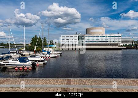 Teatro cittadino di Oulu, Oulu, Finlandia Foto Stock