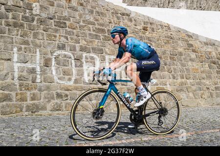 Svizzera, Tour de Suisse, Passo del Gottardo (Tremola) - Stefan De Bod Foto Stock