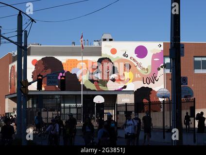 Fai tutto con amore Foto Stock